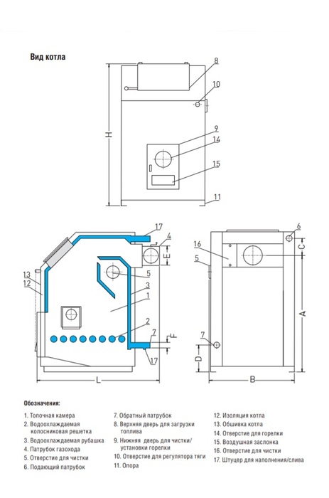 Wirbel EKO EL 40/24 твердотопливный котел