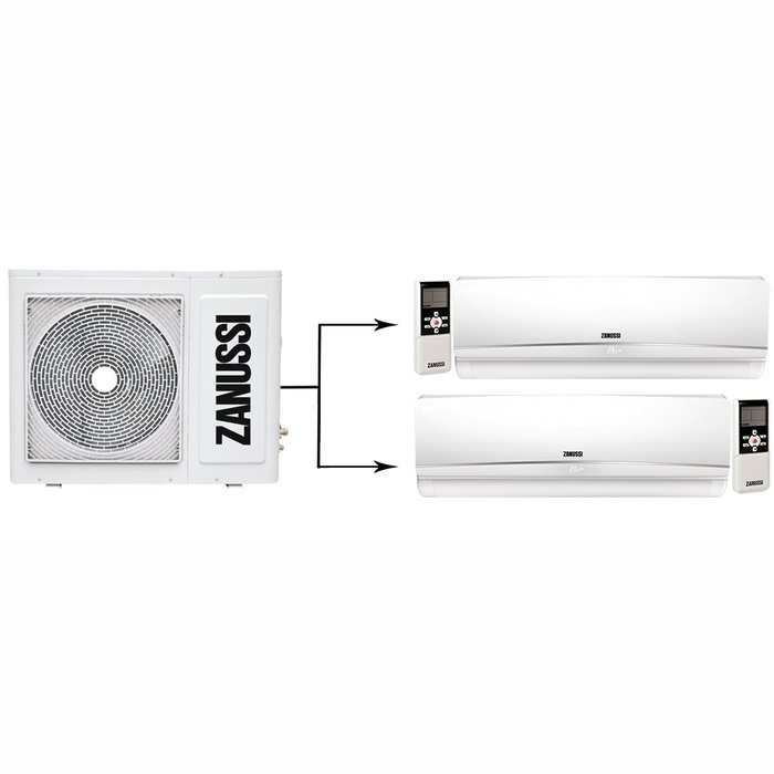 Zanussi ZACO/I-18 H2 FMI/N1/ZACS/I-09 HP FMI/N1*2 мульти сплит система