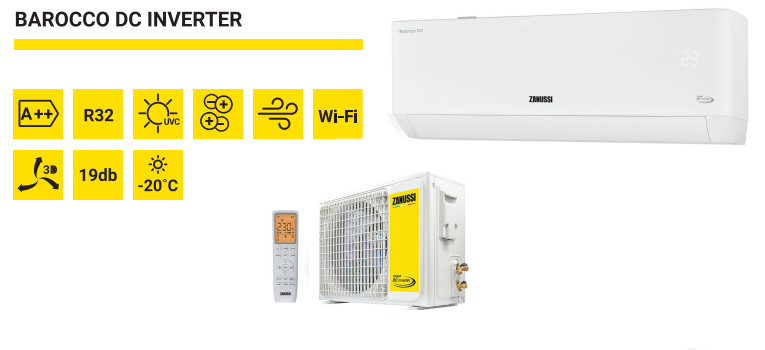 Zanussi ZACS/I-18 HB/A22/N8 настенный кондиционер