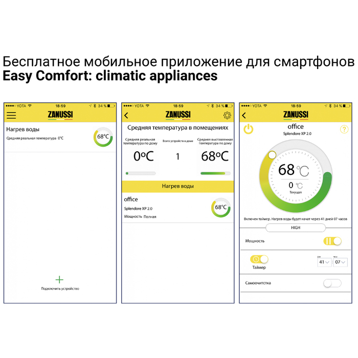 Zanussi ZCH/WF-01 Smart Wi-Fi модуль удаленного управления
