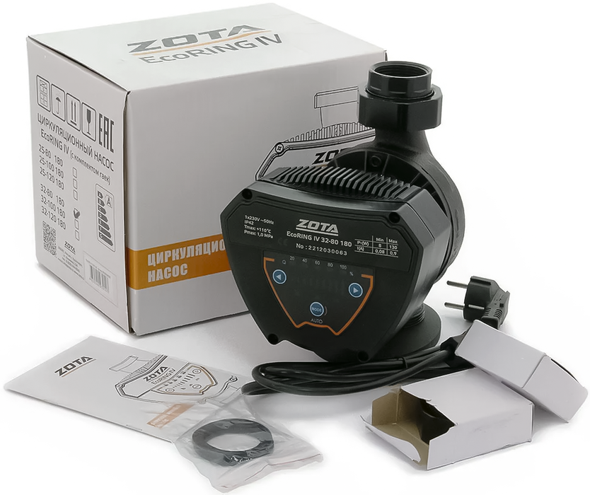Zota EcoRING IV 32-80 180 циркуляционный насос