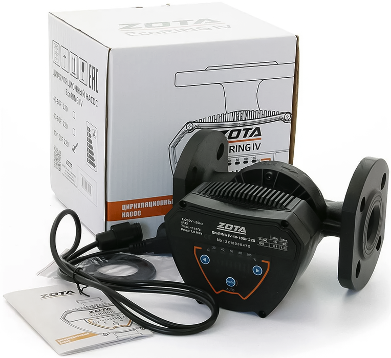 Zota EcoRING IV 40-100F 220 циркуляционный насос