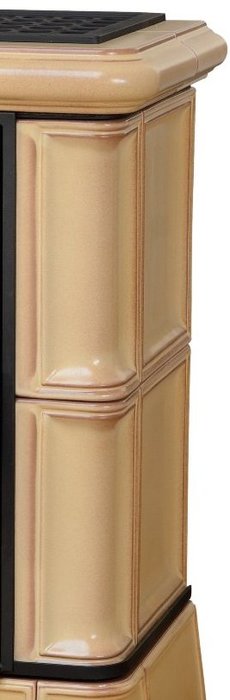 ABX BAVARIA K (6,9кВт в воду) кафельный цоколь, табак дровяная печь
