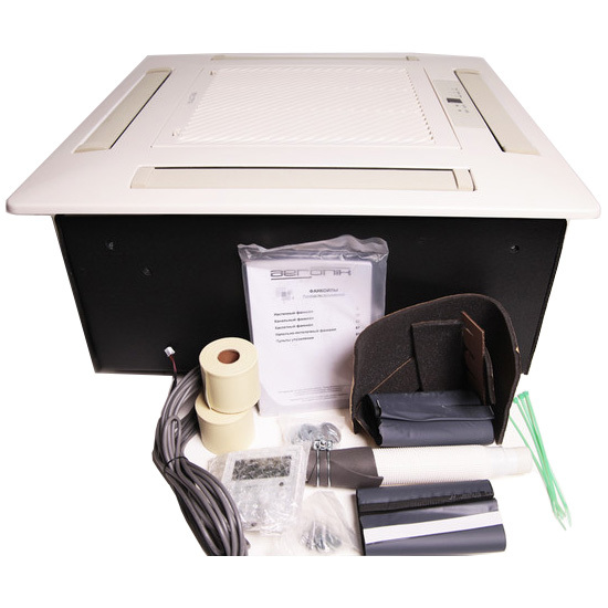 Aeronik AFP 51 XD-E (AT02) кассетный фанкойл до 3.5 кВт
