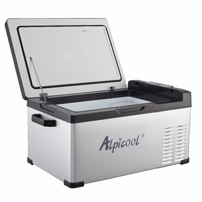 Alpicool C25 (25 л.) 12-24-220В черный холодильник автомобильный 12/24 вольт от прикуривателя автомобиля