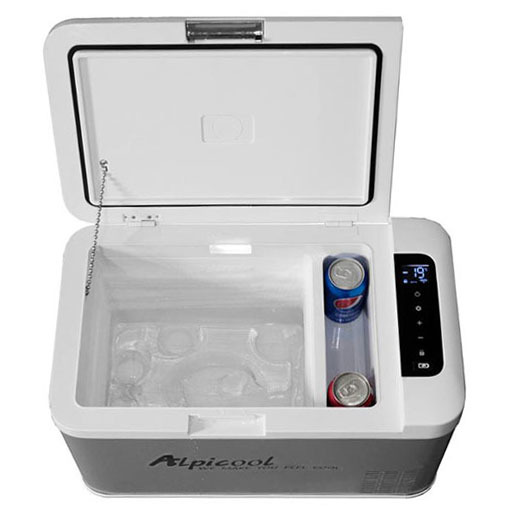 Alpicool MK25 компрессорный автохолодильник с сенсорным дисплеем