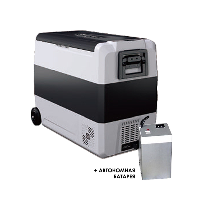 Alpicool T60 с внешней батареей компрессорный автохолодильник