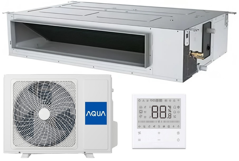 Aqua QID-140MP1R3/1U140SI1TR3 канальный кондиционер