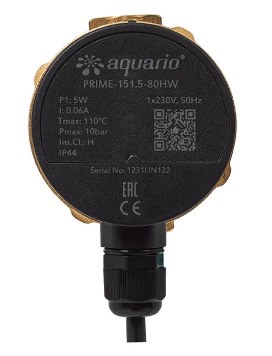 Aquario PRIME-151.5-80HW циркуляционный насос
