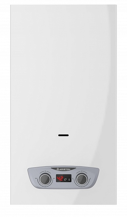Ariston FAST R DISPLAY 10L NG газовый проточный водонагреватель