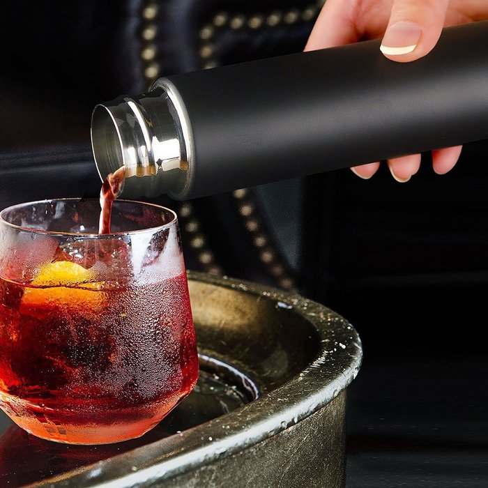 Asobu Skinny mini черная (SBV20 black) термобутылка