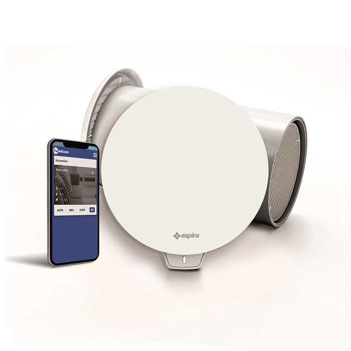 Aspira 2 SMART WI-FI 160 бытовая приточно-вытяжная вентиляционная установка