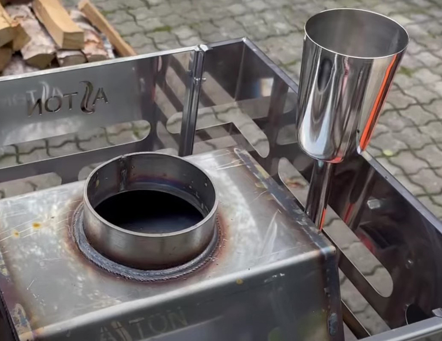 ASTON 20 INOX дровяная печь