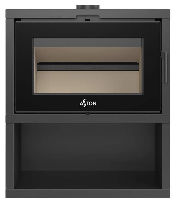 ASTON SENATOR BLACK дровяная печь