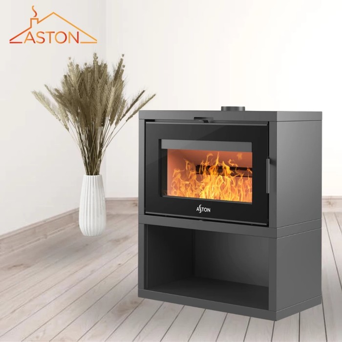 ASTON SENATOR BLACK дровяная печь