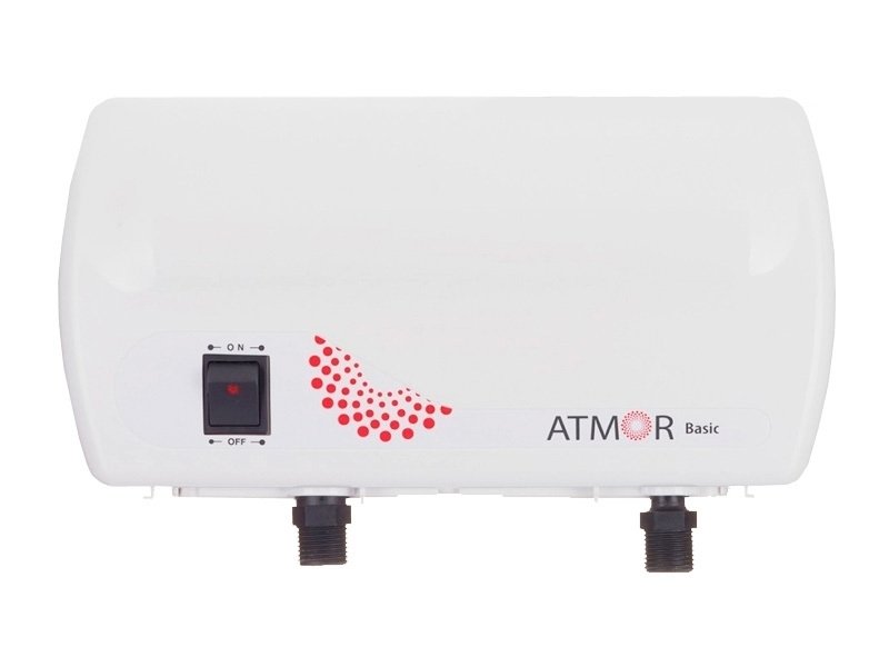 Atmor Basic 5000 Универсал (душ + кран) для дачи безнапорный проточный водонагреватель