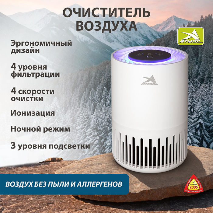 Атмос ВЕНТ-1307 очиститель воздуха