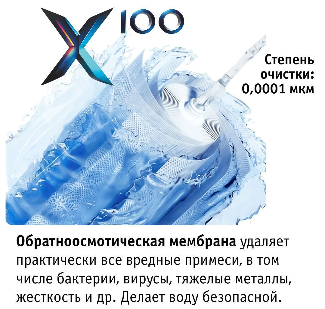 Atoll X100 фильтр под мойку