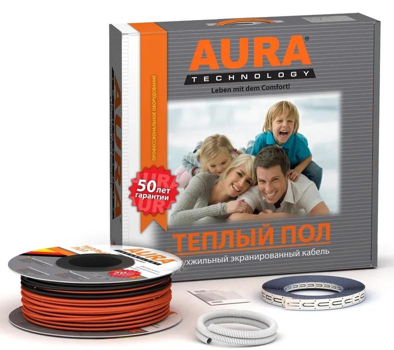 Aura KTA 2800 нагревательный кабель 15 м<sup>2</sup>