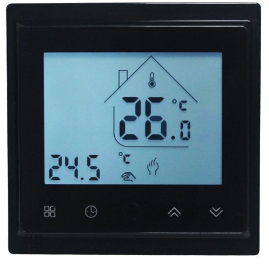 Aura RS-001 с Wi-Fi Black терморегулятор для теплого пола