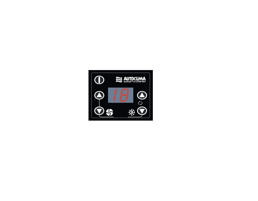 Autoclima MODULA RTH SLIM 12В мобильный кондиционер мощностью 25 м<sup>2</sup> - 2.6 кВт