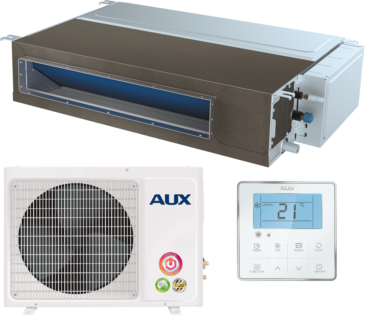 AUX ALLD-HS12/4DR2/AL-HS12/4DR2(U) канальный кондиционер