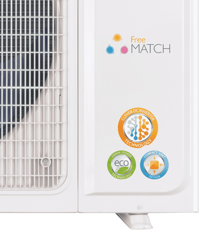 AUX Free Match AM4-H28/4DR2 внешний блок мульти сплит-системы на 4 комнаты