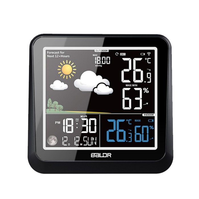 BALDR B0336WST2H2P цифровая метеостанция
