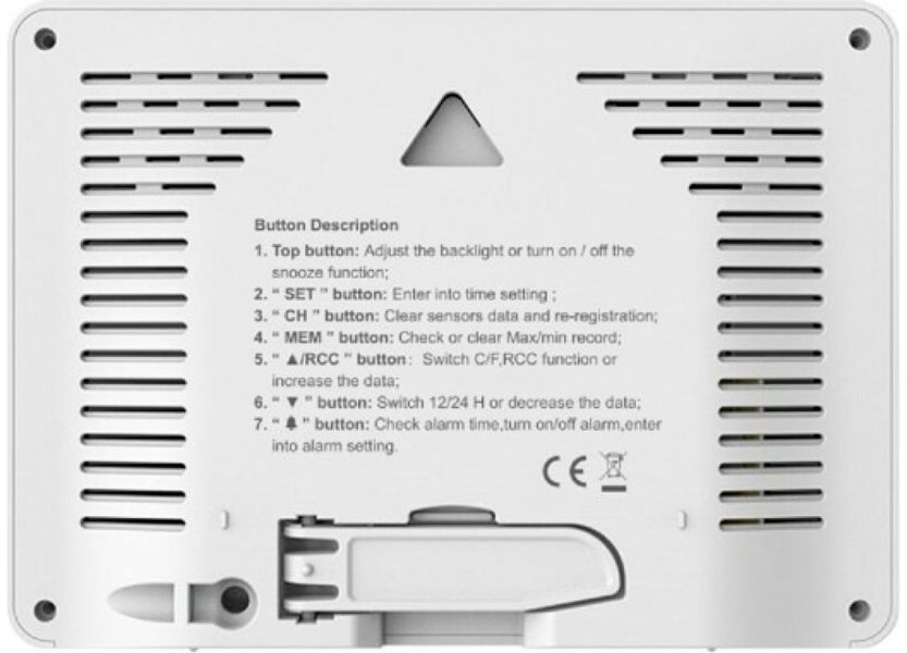 BALDR B0359WST4H4PR (белый) цифровая метеостанция
