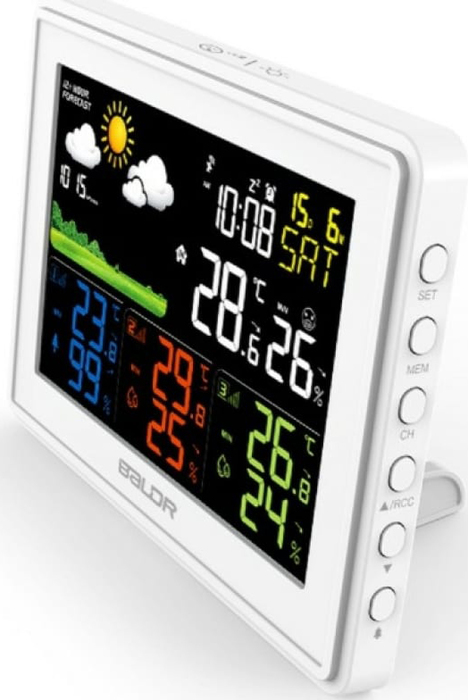 BALDR B0359WST4H4PR (белый) цифровая метеостанция