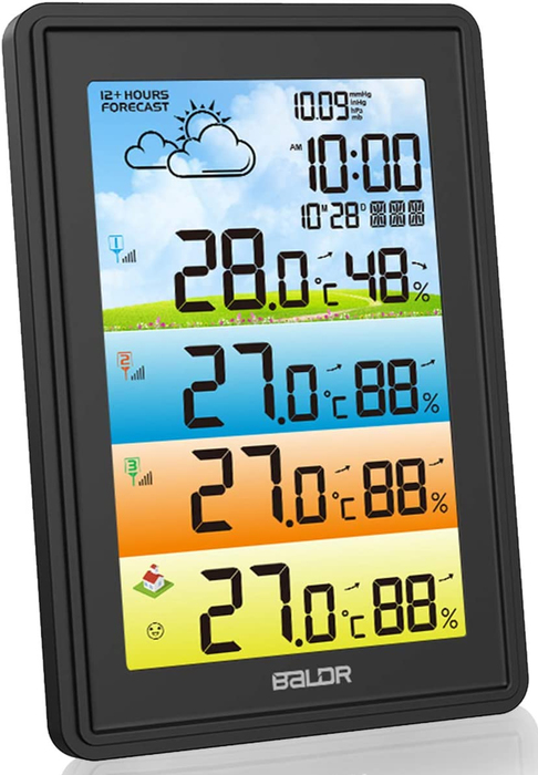 BALDR B0360WST4H4PR (черный) цифровая метеостанция