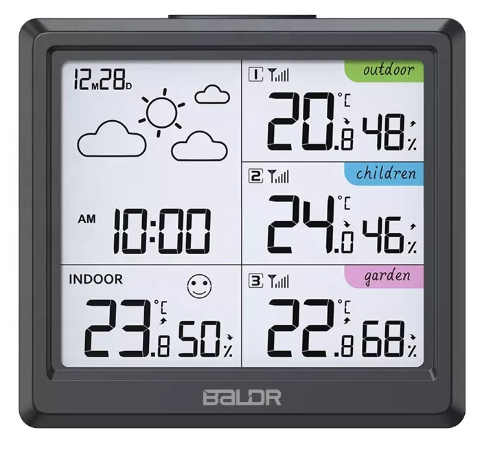 BALDR B0389WST4H4-V3 цифровая метеостанция