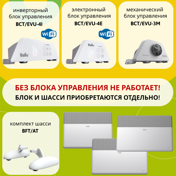 Ballu BEC/AT-2500 конвектор электрический
