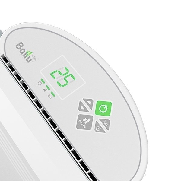 Ballu BEC/ETER-1000 с LED дисплеем компактный электрический конвектор