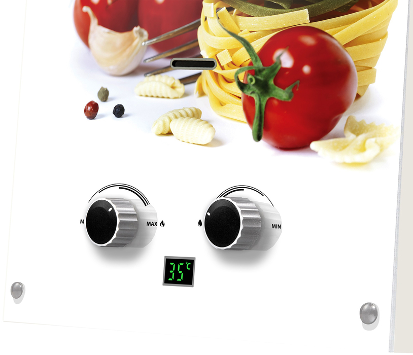 Ballu GWH 10 Fiery Glass Pasta газовый проточный водонагреватель