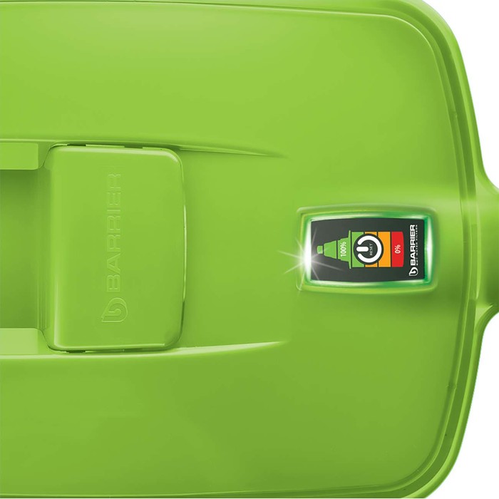 Барьер Прайм c электронным индикатором замены кассеты Опти-Лайт, 4,2 л, цвет зеленое яблоко (В582Р00) фильтр-кувшин  &gt; 2,5 литра