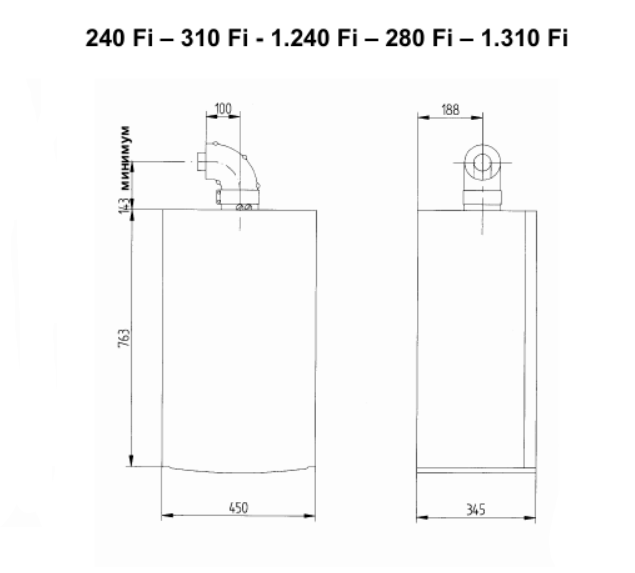 Baxi LUNA 3 Comfort 1.240 Fi настенный газовый котел