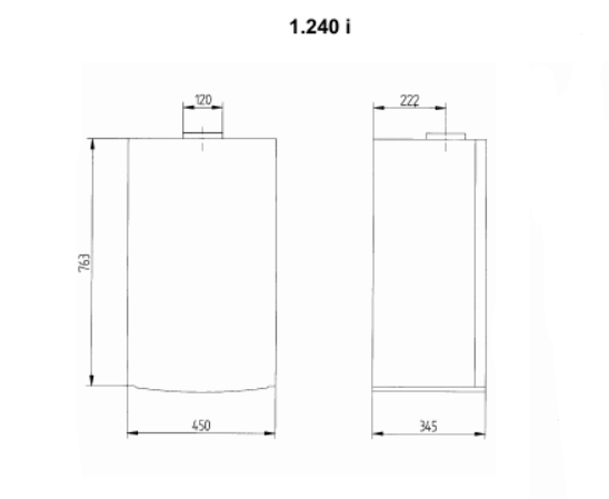 Baxi LUNA 3 Comfort 1.240 i настенный газовый котел