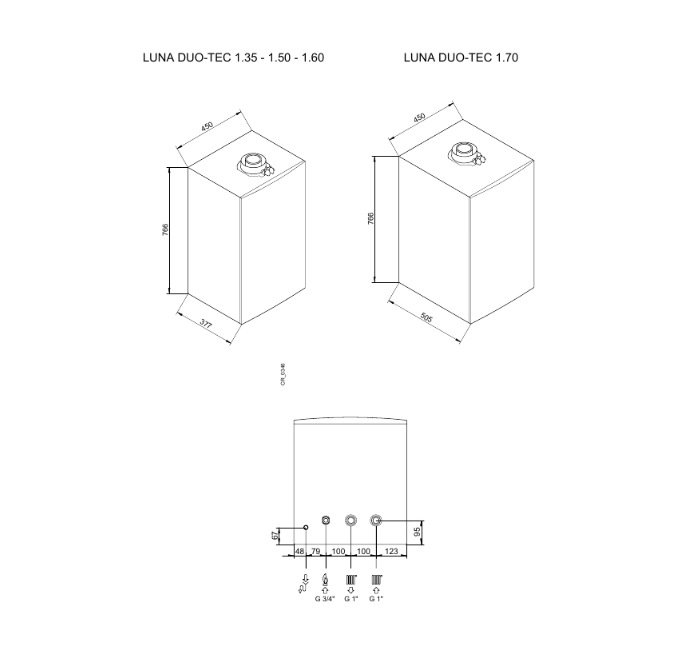 Baxi LUNA DUO-TEC MP 1.35 настенный газовый котел