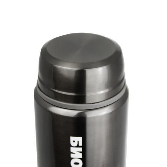 Biostal (0,5 литра) с ложкой - серый (NTS-500V) термос