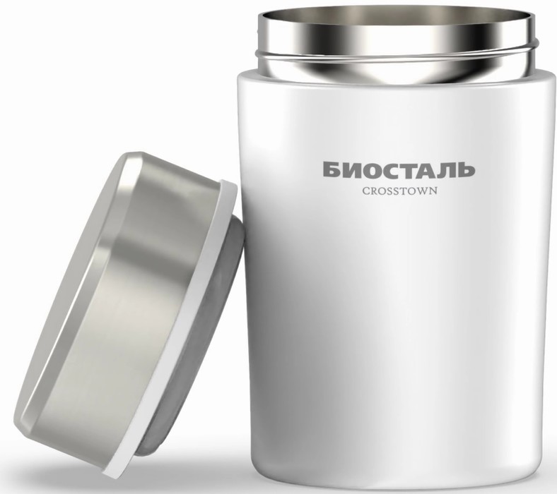 Biostal Crosstown (0,5 литра) белый (NTD-500W) термос