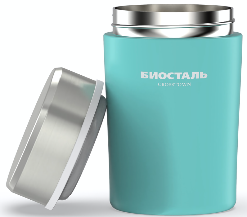 Biostal Crosstown (0,5 литра) бирюзовый (NTD-500G) термос