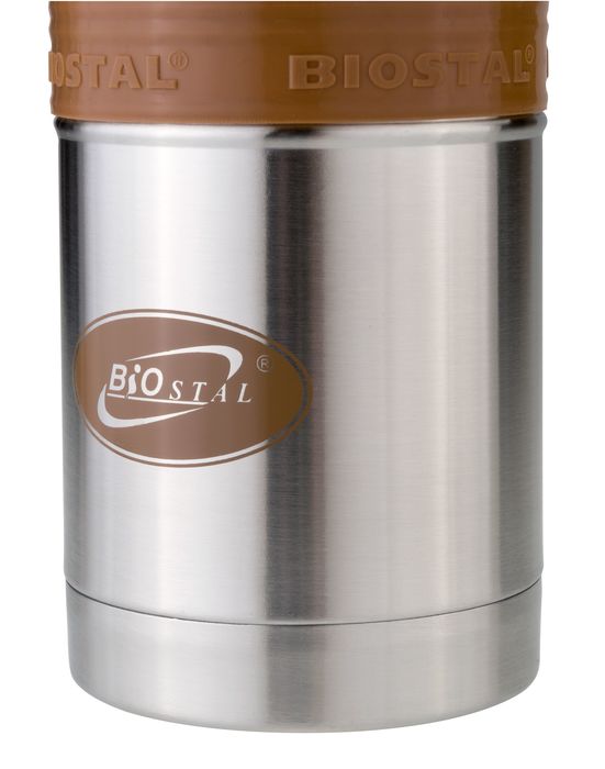 Biostal Fler (0,75 литра) с силиконовой вставкой - мокко (NB-750P-C) термос