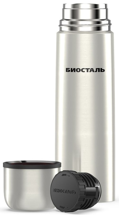 Biostal Promo (1 литр), стальной (NX-1000P) термос