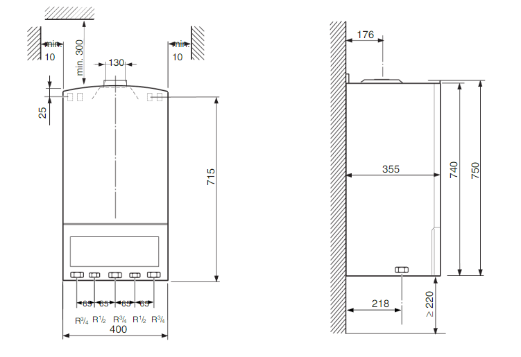 Bosch ZSA 24 - 2 K настенный газовый котел