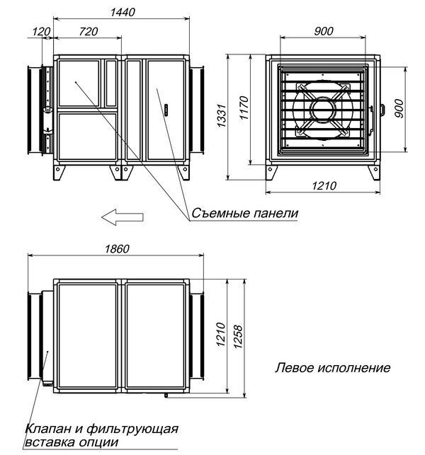 Breezart 16000C Extra вытяжная установка