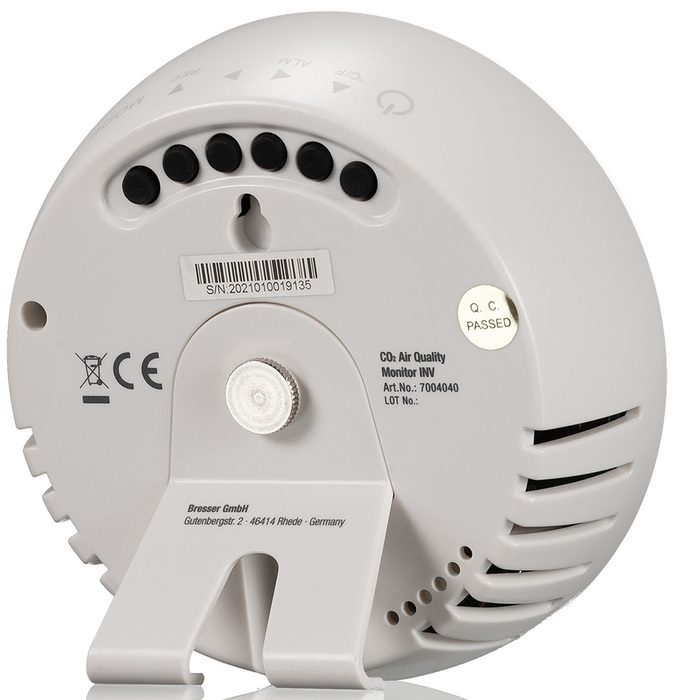Bresser Air Quality INV с датчиком CO2 барометр