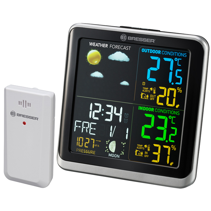 Bresser ClimaTemp TB с цветным дисплеем (75706) цифровая метеостанция