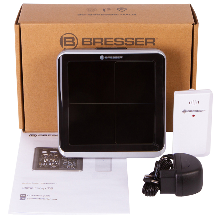 Bresser ClimaTemp TB с цветным дисплеем (75706) цифровая метеостанция