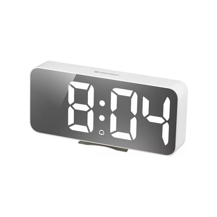 Bresser MyTime Echo FXL, белые проекционные часы